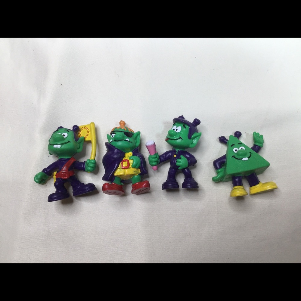 Vintage 80s McDonald’s Astrosnik Set Of 4 Figures